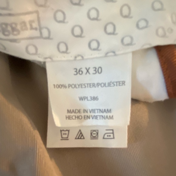 Haggar men’s dress pants 36x30 pleated - Picture 2 of 3